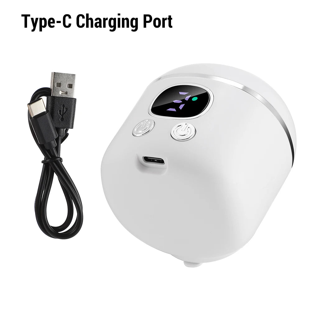Electric Automatic Nail Clipper with Magnifier and LED Light - 10