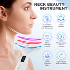 LED Face and Neck Skin Tightening Massage Device