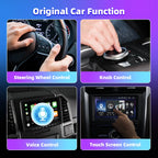 2 in 1 Wireless CarPlay and Android Auto Adapter 5.8Ghz Bluetooth 5.0