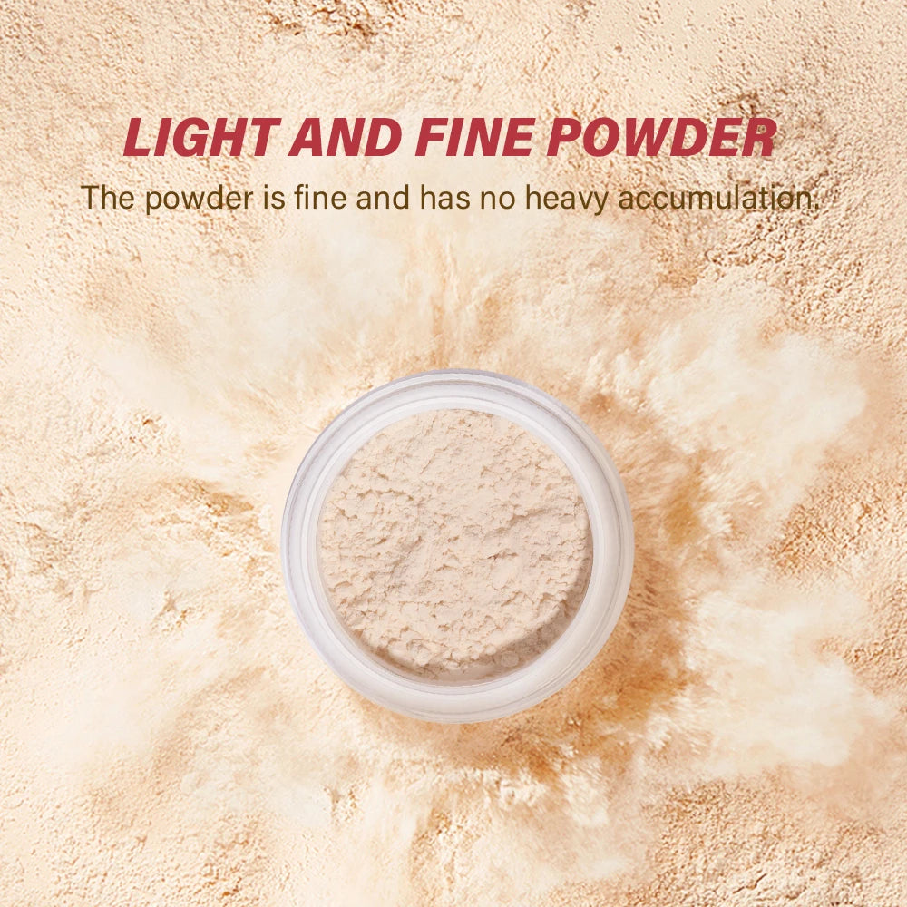 Matte Finish Oil-Control Loose Setting Powder