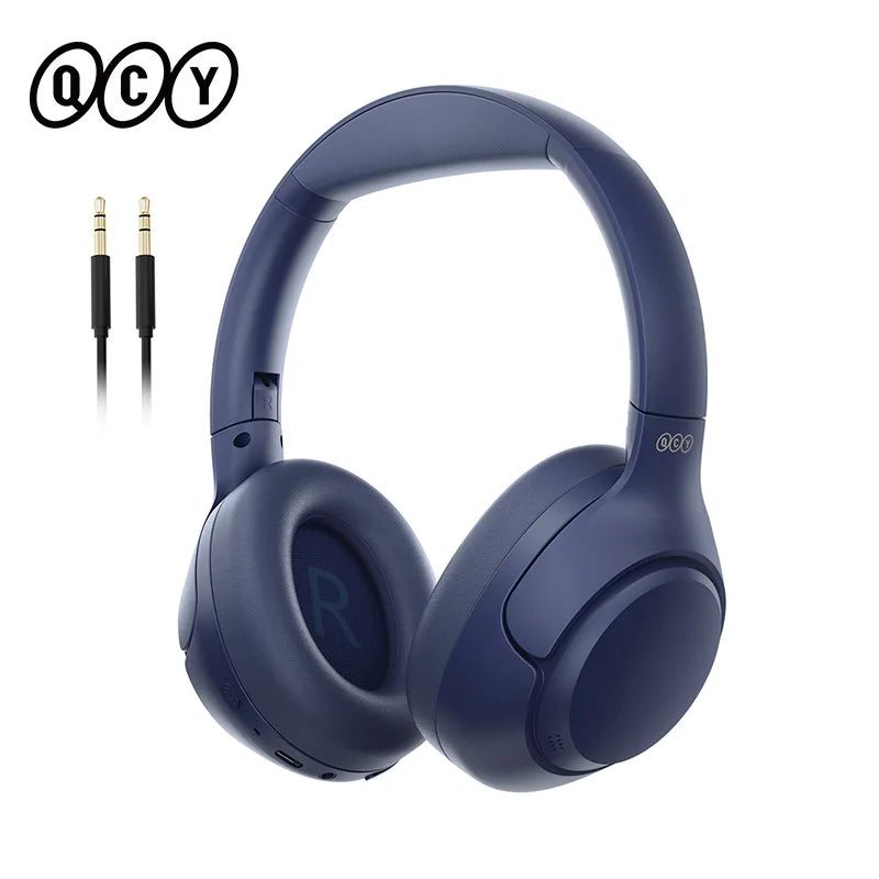 Active Noise Cancelling Bluetooth 5.4 Over-Ear Wireless Headphones - 25