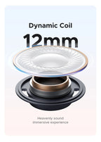 Wireless Open-Ear Bluetooth 5.4 Earbuds with Smart LCD Charging Case