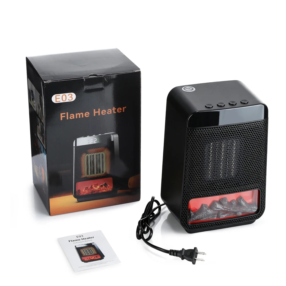 Portable Electric Ceramic Space Heater for Home and Office