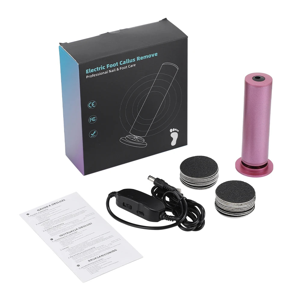 Electric Callus Remover for Pedicure and Smooth Heels