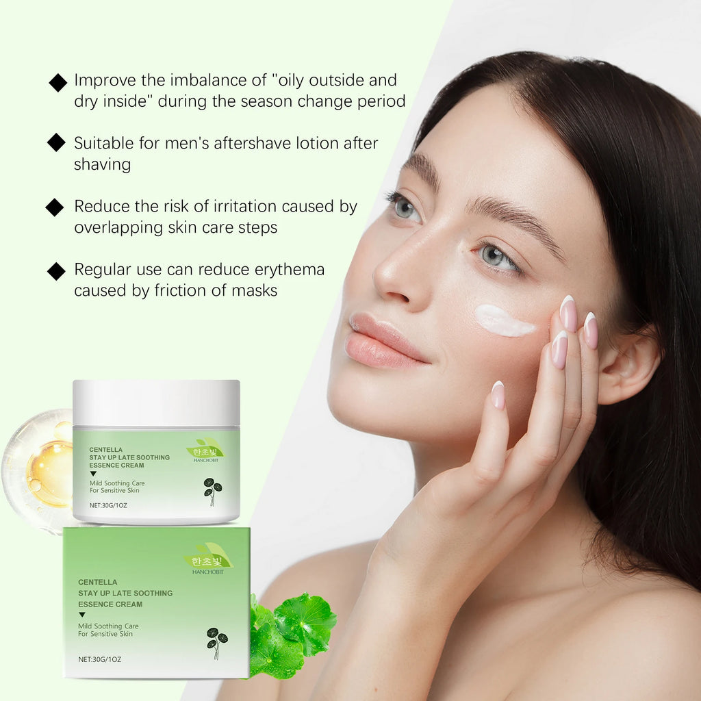 Centella Asiatica Soothing Facial Cream for Redness and Repair