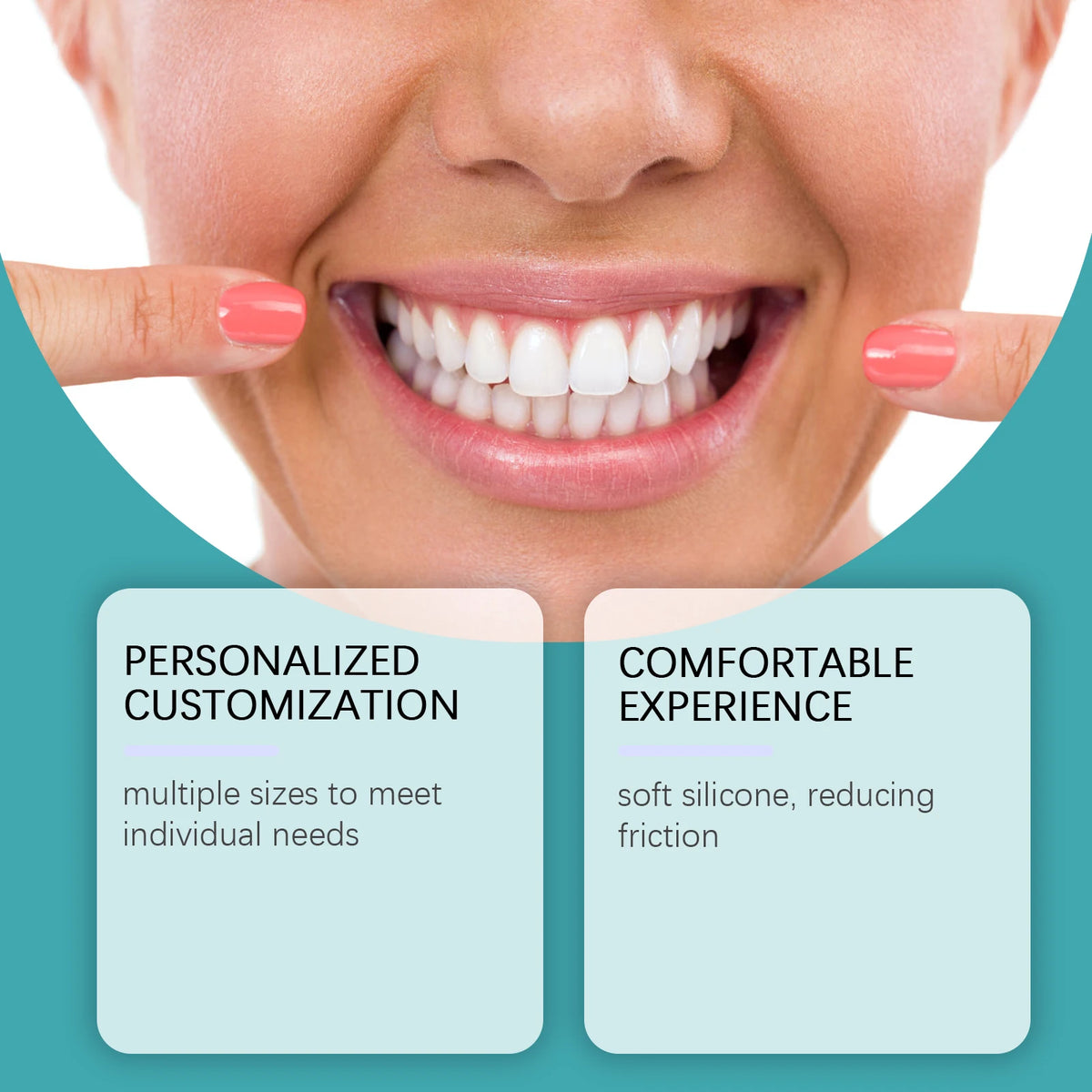 Adjustable Snap-On Dentures for Missing Teeth Repair