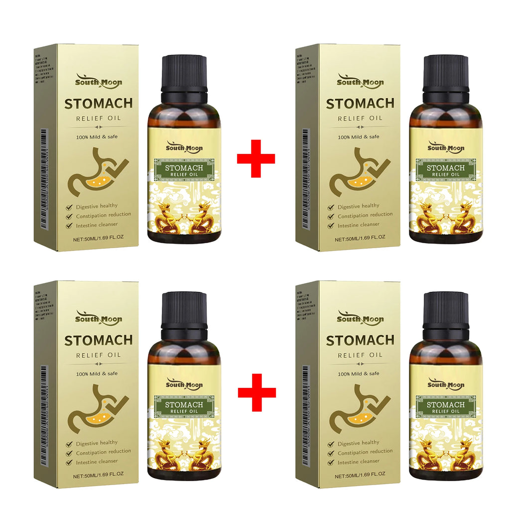Herbal Abdominal Massage Oil for Digestive Relief