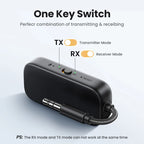 2-in-1 Bluetooth 5.2 Transmitter and Receiver for Audio Aux