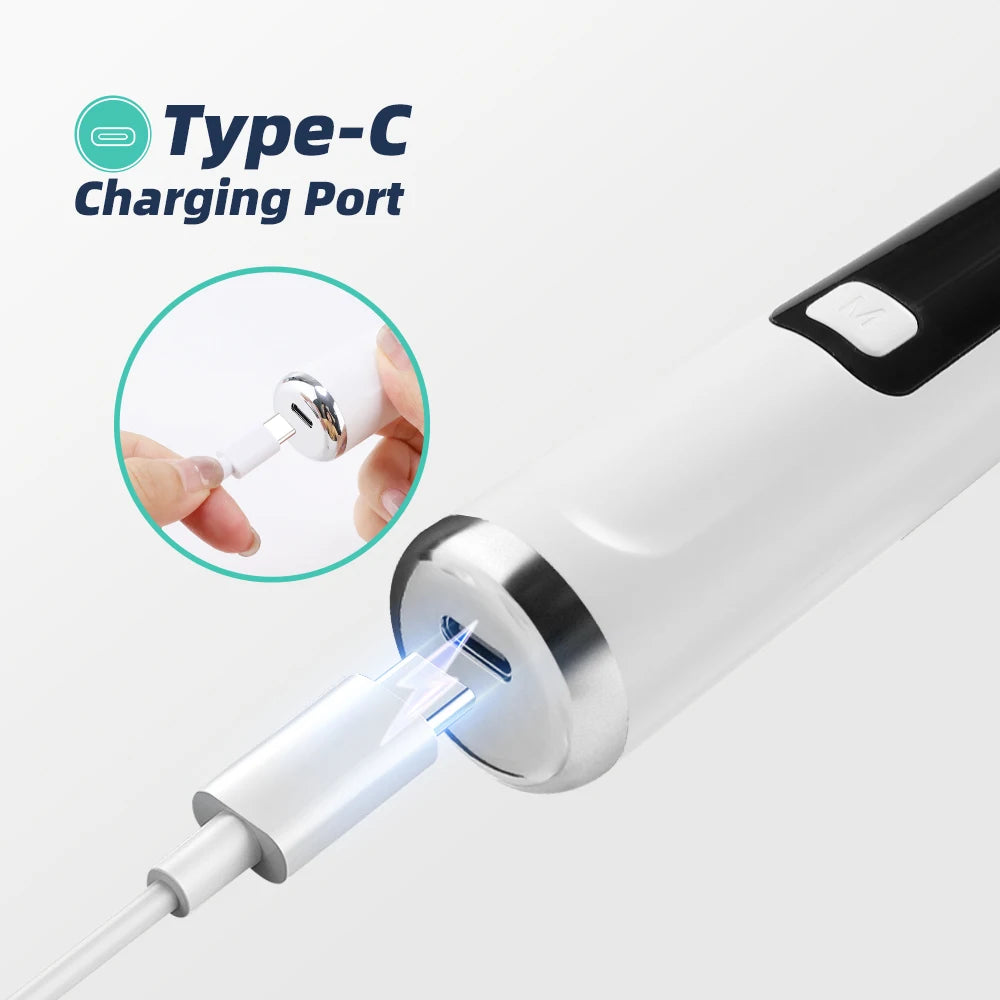Ultrasonic Electric Dental Tartar and Plaque Remover - 17