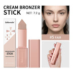 Cream Bronzer and Contouring Stick for Sculpted Face Makeup