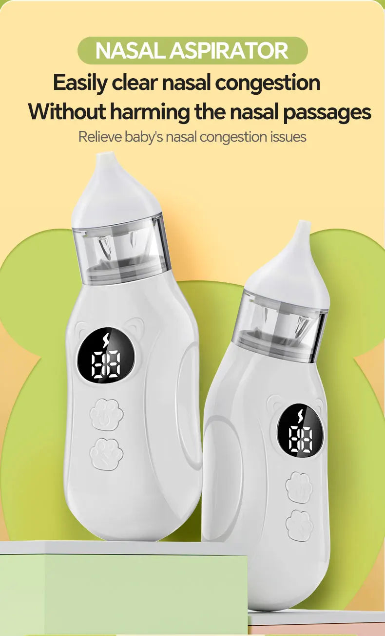 Electric Baby Nasal Aspirator with 9 Suction Levels