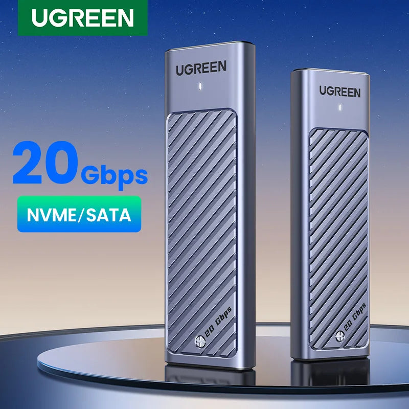 20Gbps M.2 NVMe and SATA SSD Dual Protocol External Enclosure