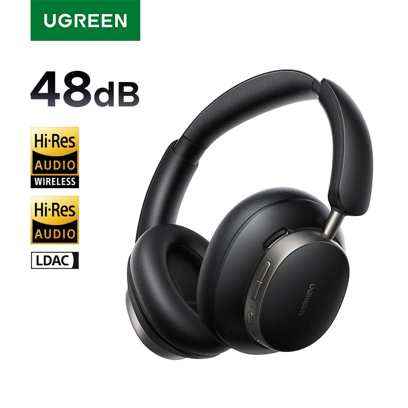 Wireless Noise-Canceling Over-Ear Headphones with LDAC and Hi-Res Audio