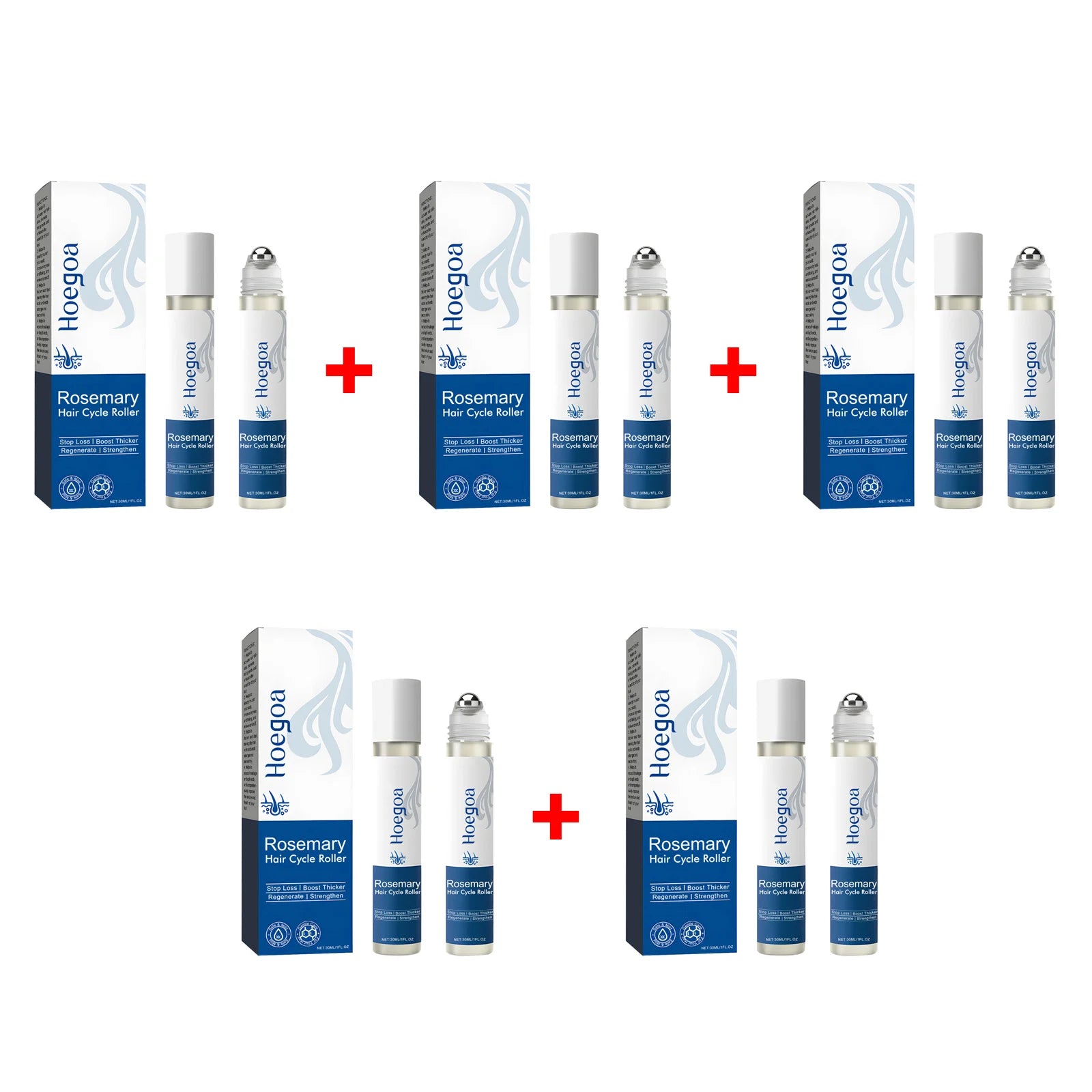 Rosemary Scalp Stimulating Hair Growth Serum Roller - 14