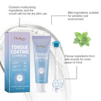 Tongue Cleaning Gel and Scraper Kit for Fresh Breath