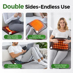 Double-Sided Natural Jade Heating Pad for Back and Muscle Relief