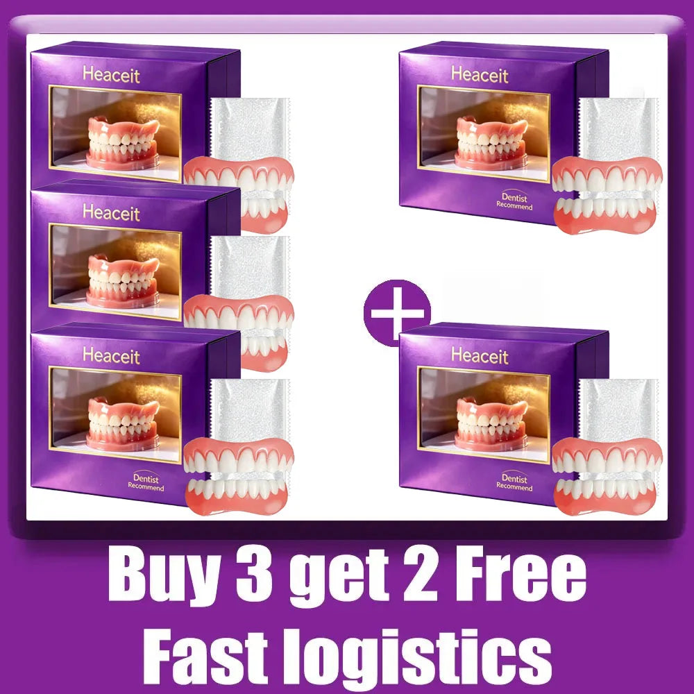 Silicone Cosmetic Dentures for Smile Enhancement - 8