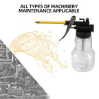 250ml Manual Pump Oiler Bottle High Pressure Lubrication Spray Can