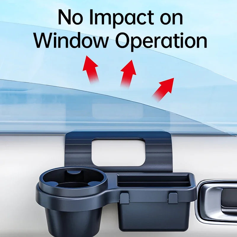 Car Window Hanging Cup Holder and Phone Organizer - 3