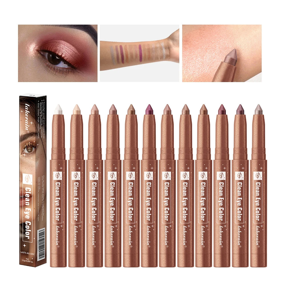 Creamy Eyeshadow Stick for Long-Lasting Eye Makeup