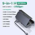 6-in-1 USB-C Docking Station for Handheld Gaming Consoles