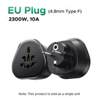 Universal International Travel Power Adapter for Worldwide Use