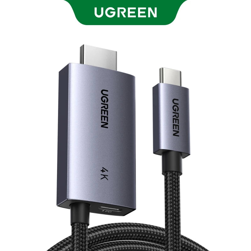 4K USB-C to HDMI Adapter with 100W PD Fast Charging - 19