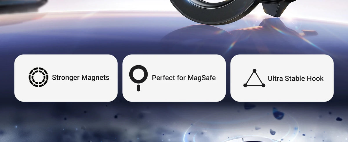 Magnetic Air Vent Phone Holder for Smartphones