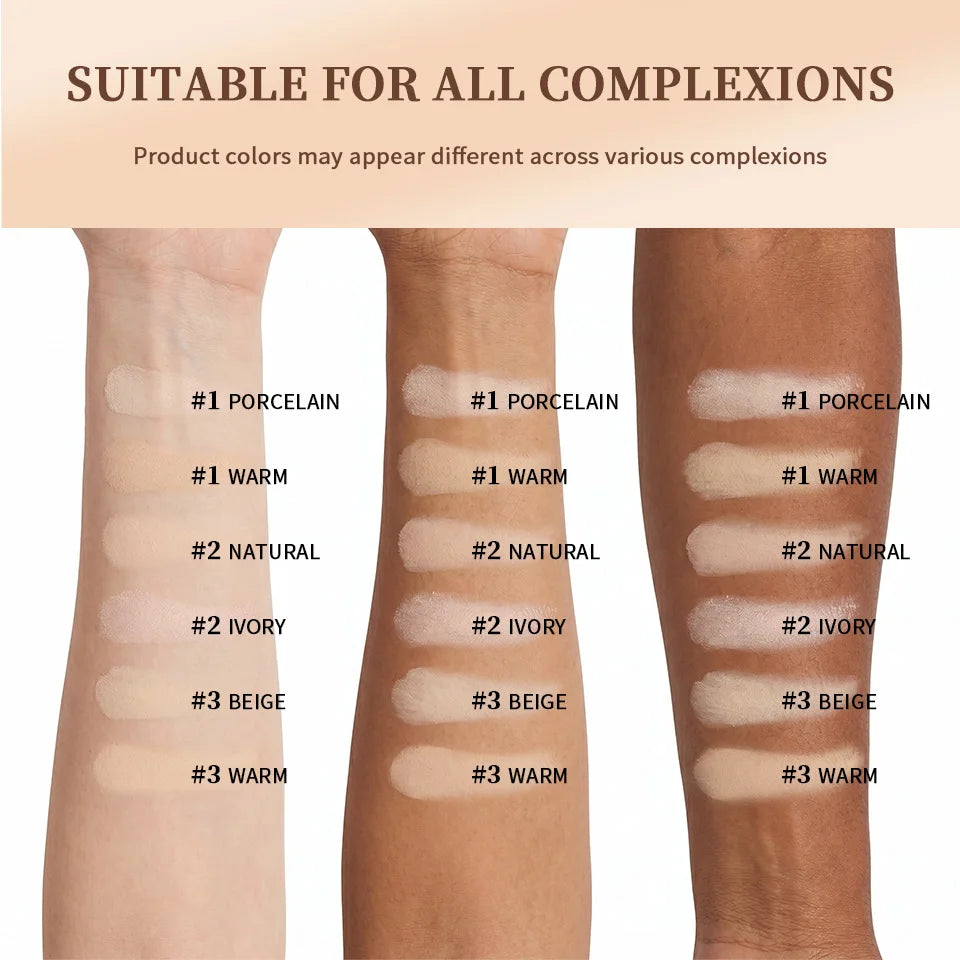 Double Layer Oil Control Pressed Powder for Matte Finish