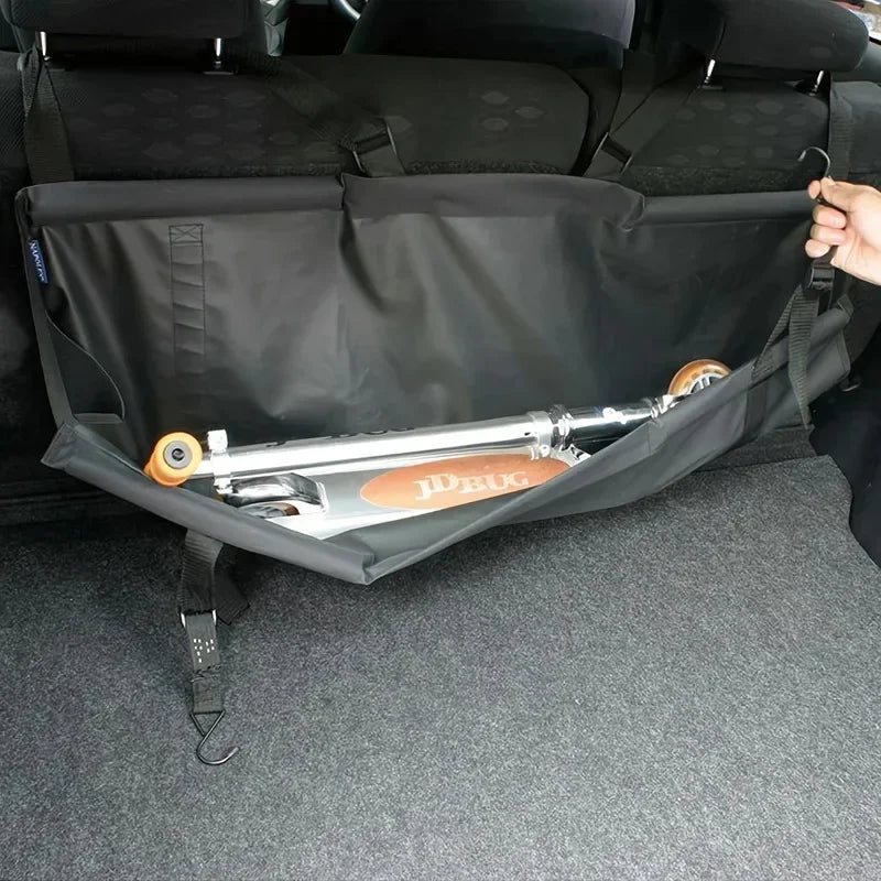 Oxford Cloth Car Trunk Backseat Organizer for Fishing Rods and Equipment