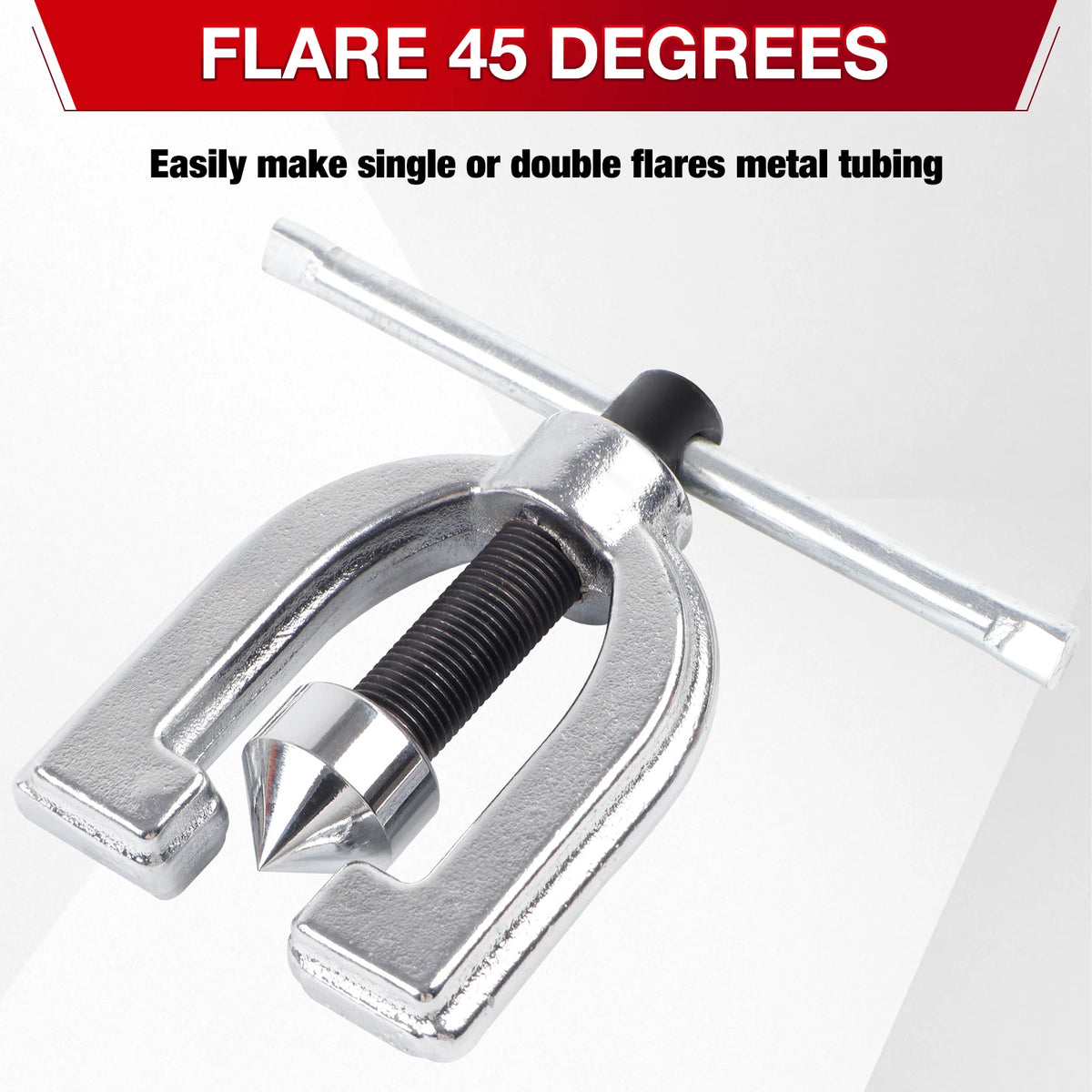 Brake Line Flaring Tool Kit for Copper and Steel Tubing