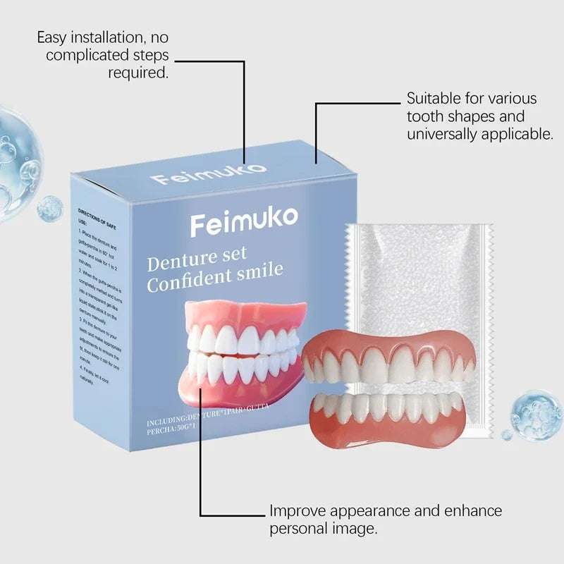 Temporary Silicone Dentures for Missing or Broken Teeth - 6