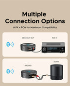 Bluetooth 5.3 Receiver with LDAC Hi-Res Wireless Audio Adapter