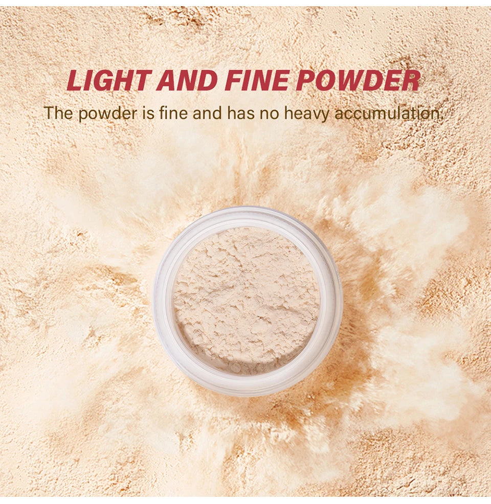 Matte Finish Oil-Control Loose Setting Powder