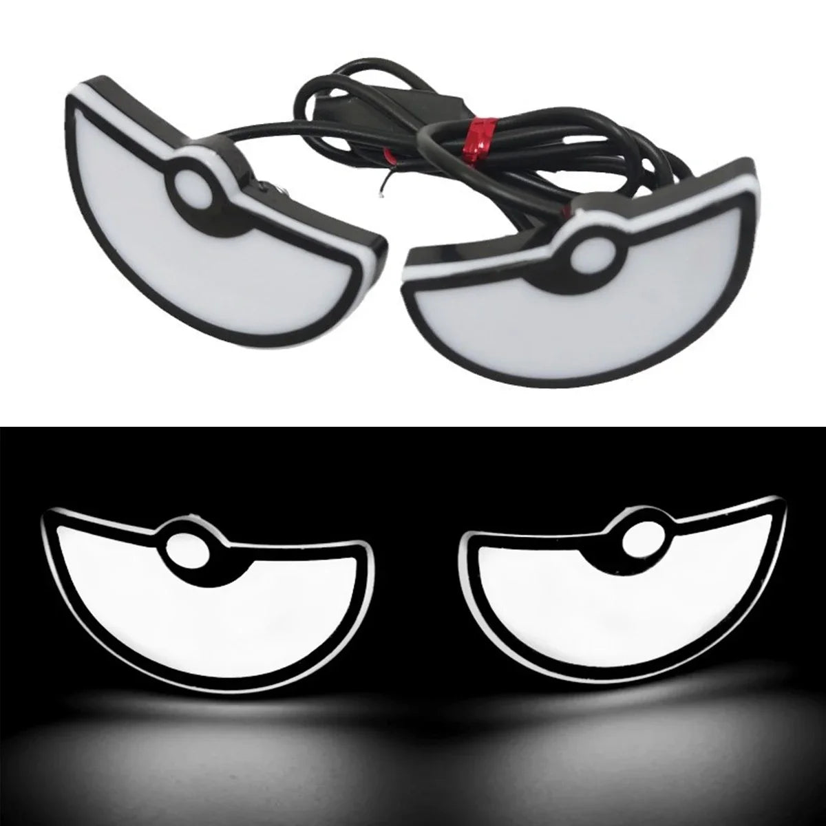 12V LED Devil Eye Atmosphere Lamps for Cars and Motorcycles