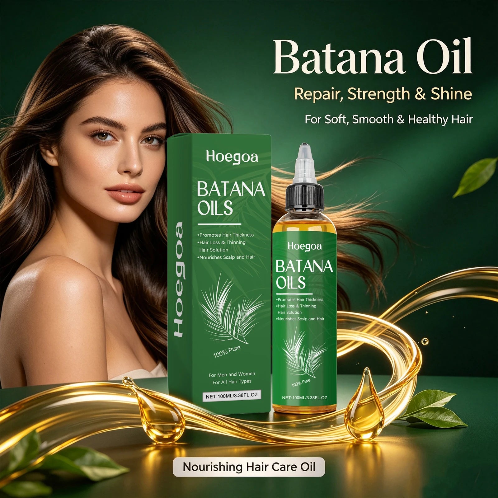 Pure Batana Oil for Hair Growth and Scalp Nourishment - 4