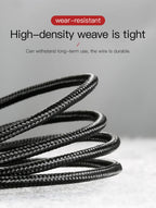 3A Fast Charging USB-A to USB-C Braided Data Cable