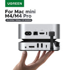10-in-1 Docking Station for Mac Mini M4 with M.2 NVMe SSD Slot