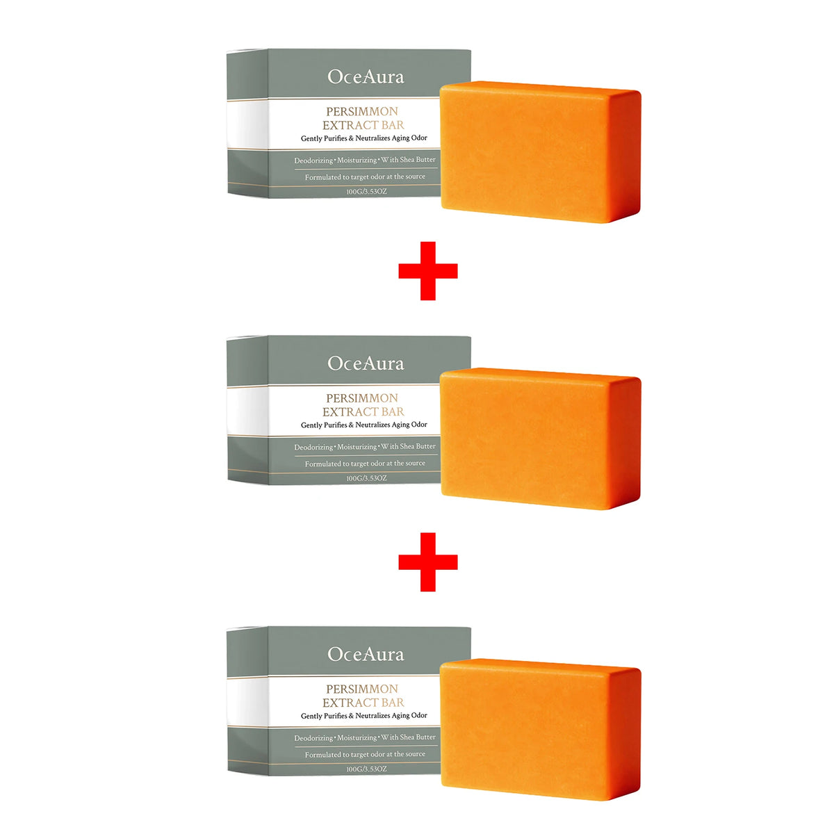 Persimmon Deodorizing Body Soap for Aging Odor