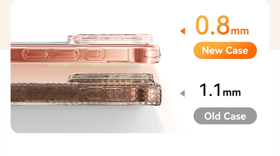 Magnetic Transparent Protective Case for iPhone - 18