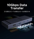8-in-1 USB-C Hub with 4K 60Hz HDMI and 100W PD Charging