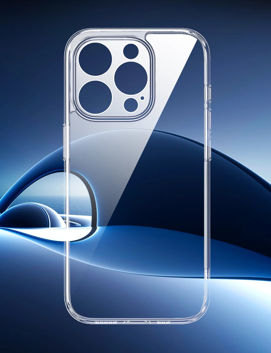 Shockproof Crystal Clear Protective Case for iPhone Series - 11