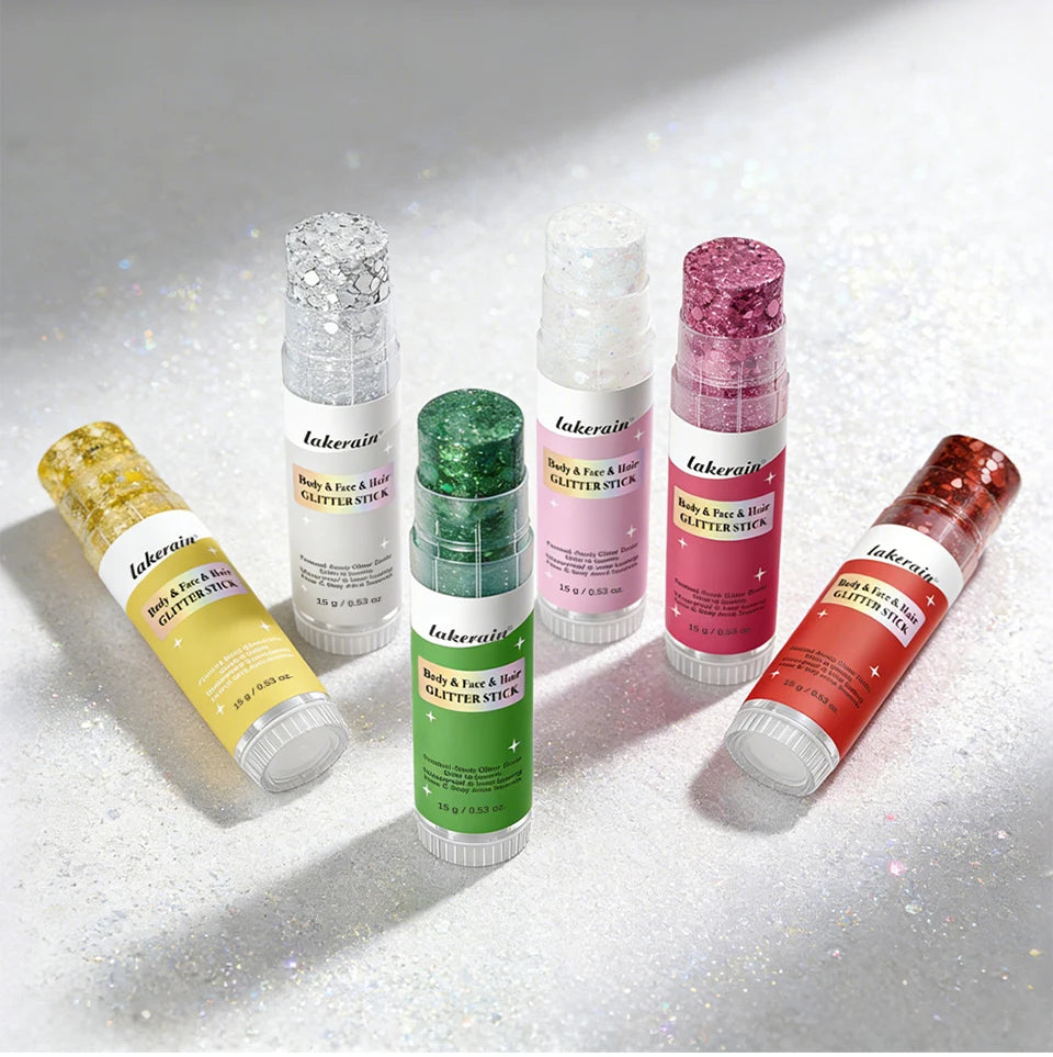 Glitter Highlighter Stick for Face Body and Hair