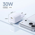 45W GaN USB-C Fast Charger for Smartphones and Laptops