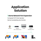 5-Port Gigabit Ethernet Network Switch 1000Mbps