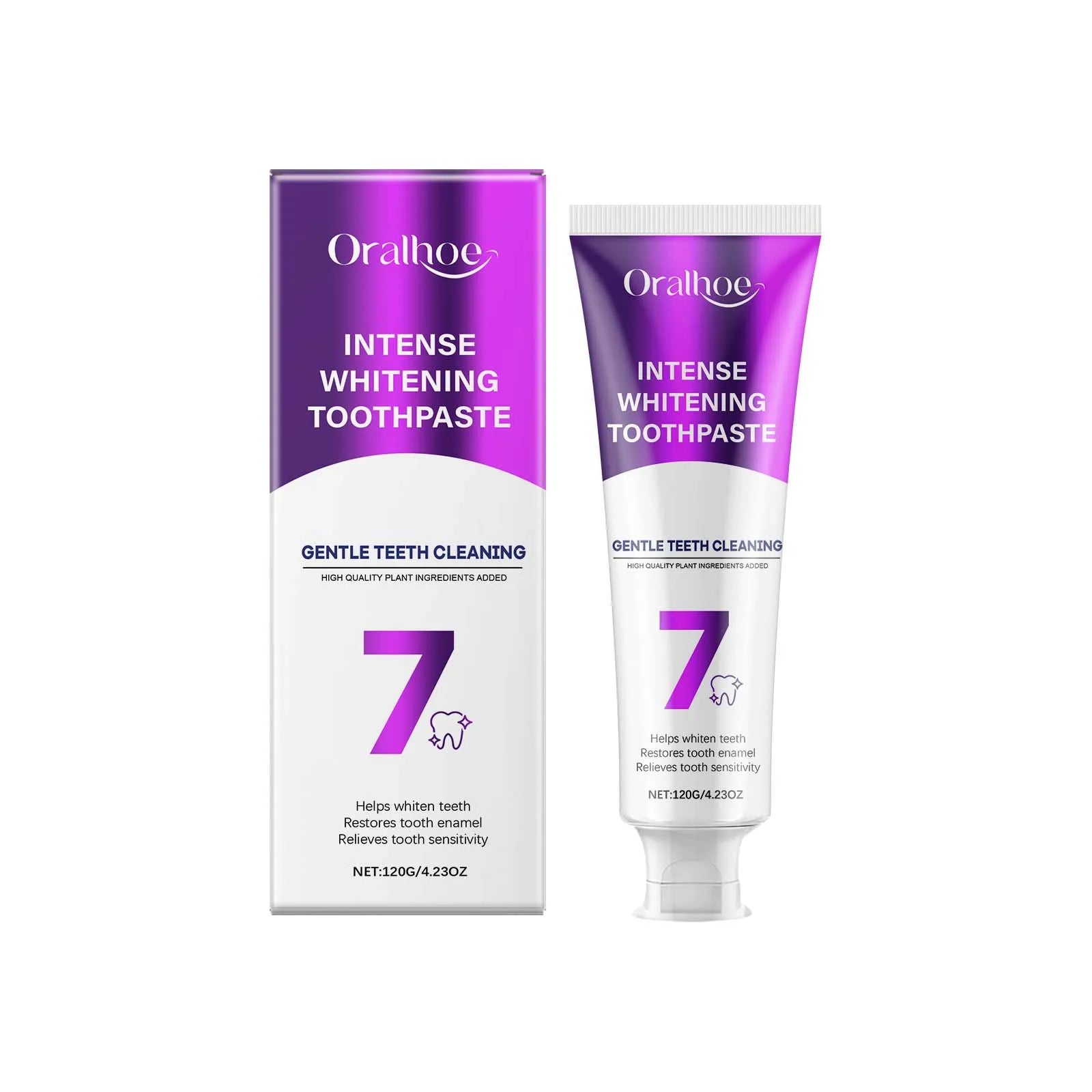 Intense Whitening Toothpaste for Stain Removal and Sensitive Teeth - 7