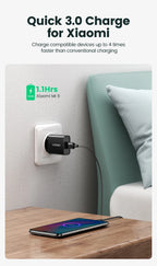 18W Quick Charge 3.0 USB Fast Wall Charger