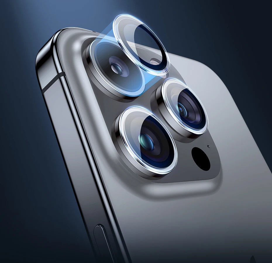 Tempered Glass Camera Lens Protector for iPhone Series