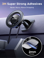 Magnetic Car Phone Mount for Dashboard and Air Vent