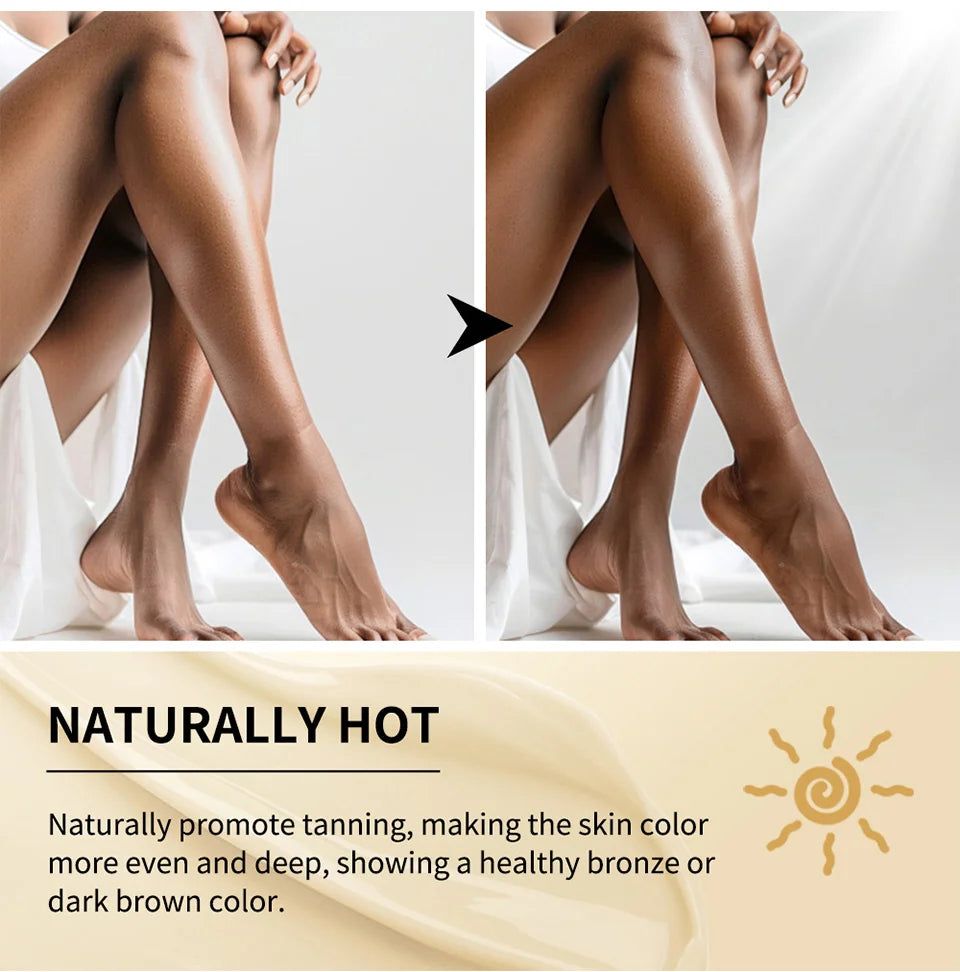 Hot Tanning Cream for Body